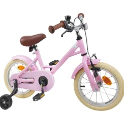 vidaXL Kinderfiets 12 Inch voor 2-4 jaar oud Lichtroze