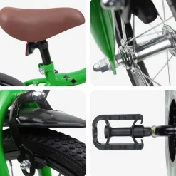 vidaXL Kinderfiets 12 Inch voor 2-4 jaar oud Groen