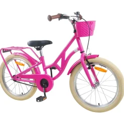 vidaXL Kinderfiets 20 Inch voor 6-11 jaar oud Donkerroze