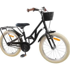 vidaXL Kinderfiets 20 Inch voor 6-11 jaar oud Zwart