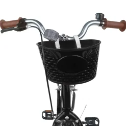 vidaXL Kinderfiets 20 Inch voor 6-11 jaar oud Zwart