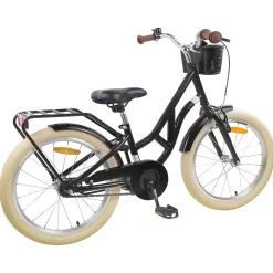 vidaXL Kinderfiets 20 Inch voor 6-11 jaar oud Zwart