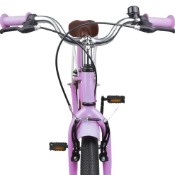 vidaXL Kinderfiets 18 Inch voor 5-7 jaar Paars