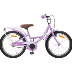 vidaXL Kinderfiets 18 Inch voor 5-7 jaar Paars