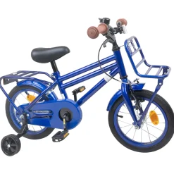 vidaXL Kinderfiets 12 Inch voor 2-4 jaar oud Donkerblauw