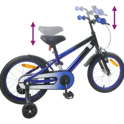 vidaXL Kinderfiets 12 Inch voor 2-4 jaar oud Groen