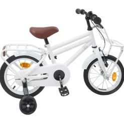 vidaXL Kinderfiets 12 Inch voor 2-4 jaar oud Wit