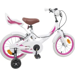 vidaXL Kinderfiets 12 Inch voor 2-4 jaar oud Wit