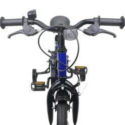 vidaXL Kinderfiets 12 Inch voor 2-4 jaar oud Blauw en Zwart