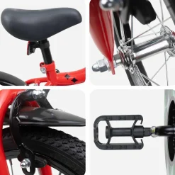 vidaXL Kinderfiets 12 Inch voor 2-4 jaar oud Paars