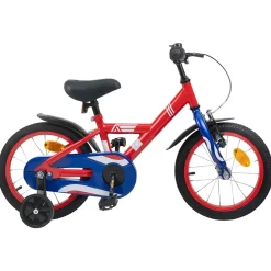 vidaXL Kinderfiets 12 Inch voor 2-4 jaar oud Rood