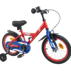 vidaXL Kinderfiets 12 Inch voor 2-4 jaar oud Rood