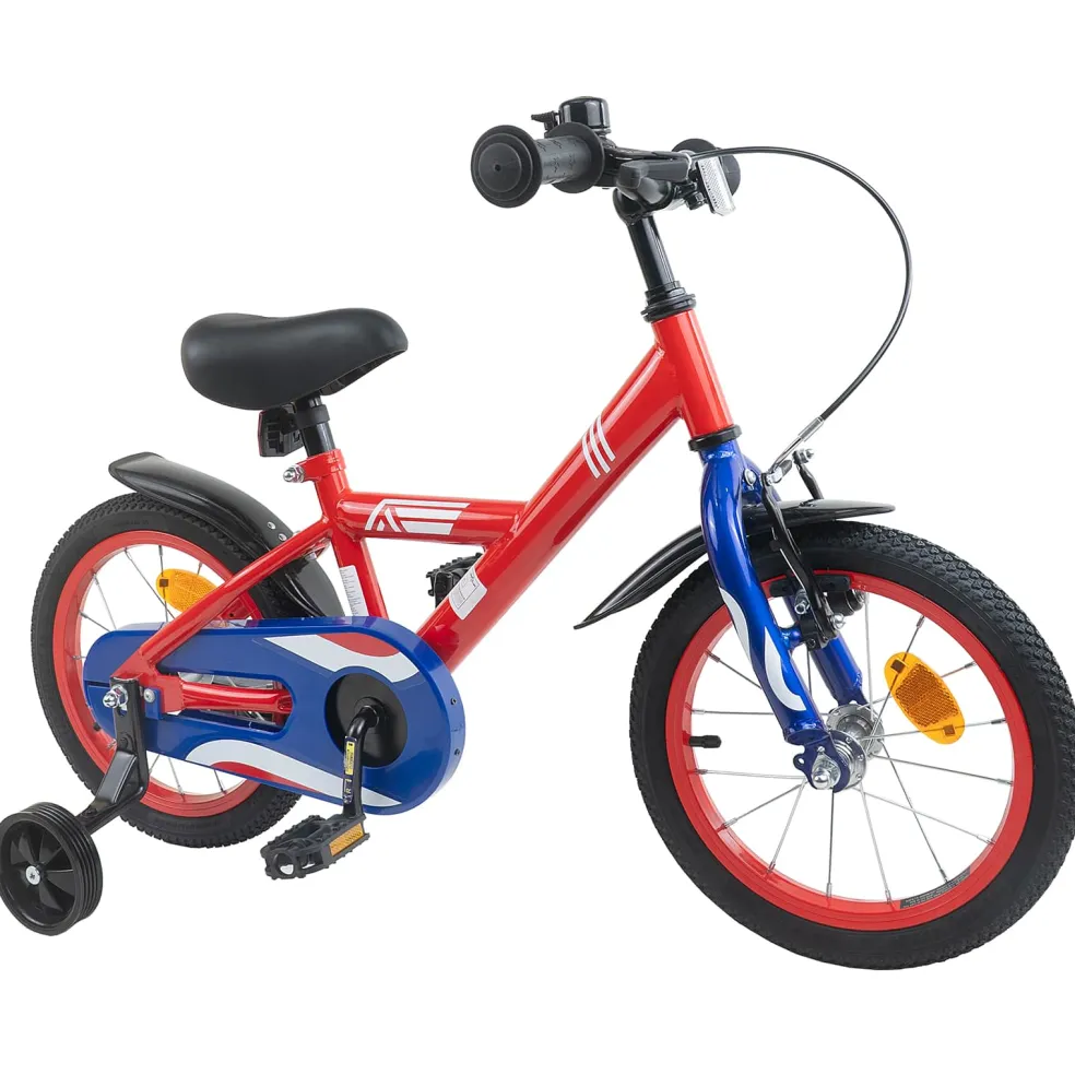 vidaXL Kinderfiets 12 Inch voor 2-4 jaar oud Rood
