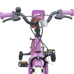 vidaXL Kinderfiets 12 Inch voor 2-4 jaar oud Paars
