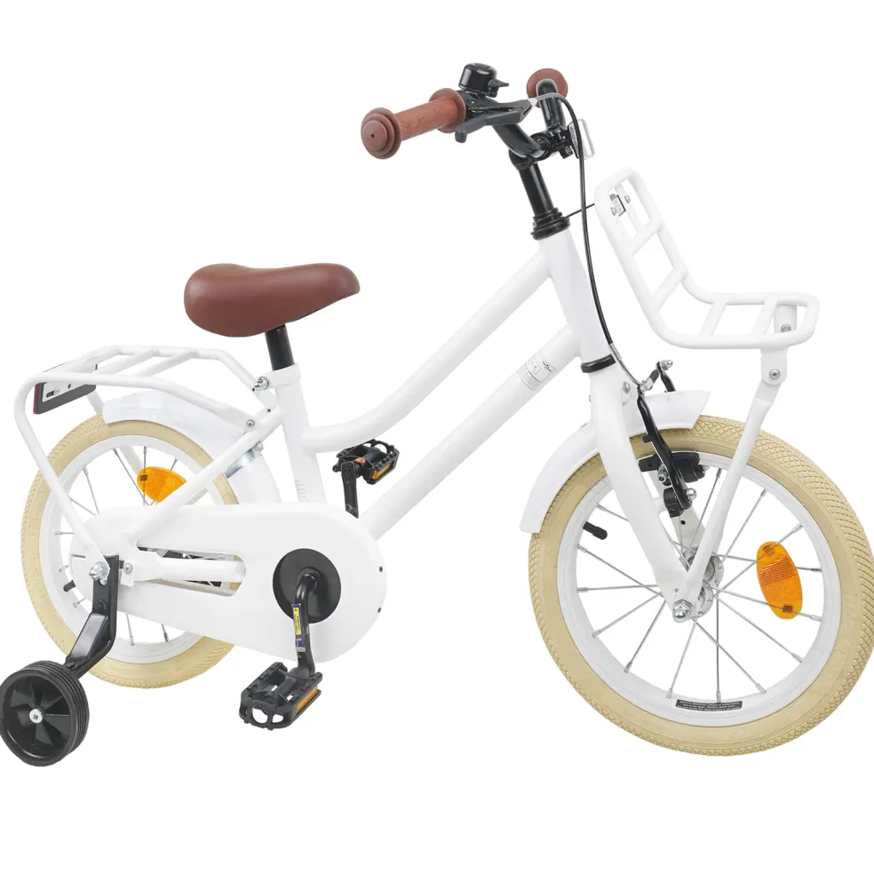 vidaXL Kinderfiets 12 Inch voor 2-4 jaar oud Wit