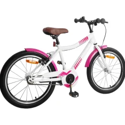 vidaXL Kinderfiets 18 Inch voor 5-7 jaar Roze