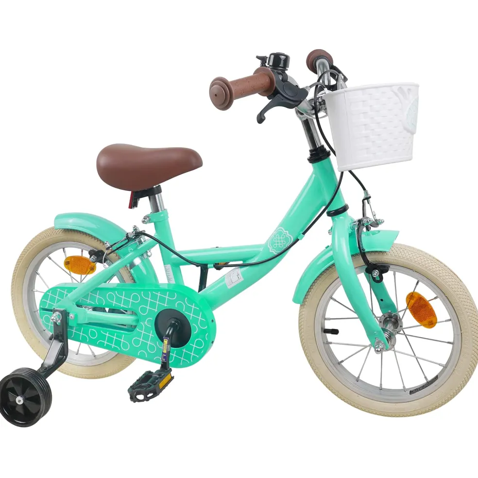 vidaXL Kinderfiets 12 Inch voor 2-4 jaar oud Donkerblauw