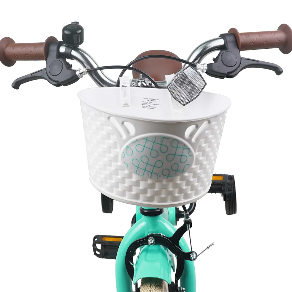vidaXL Kinderfiets 12 Inch voor 2-4 jaar oud Donkerblauw