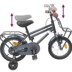 vidaXL Kinderfiets 12 Inch voor 2-4 jaar oud Wit
