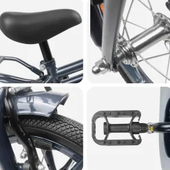vidaXL Kinderfiets 12 Inch voor 2-4 jaar oud Wit