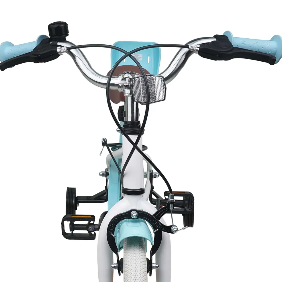 vidaXL Kinderfiets 12 Inch voor 2-4 jaar oud Wit