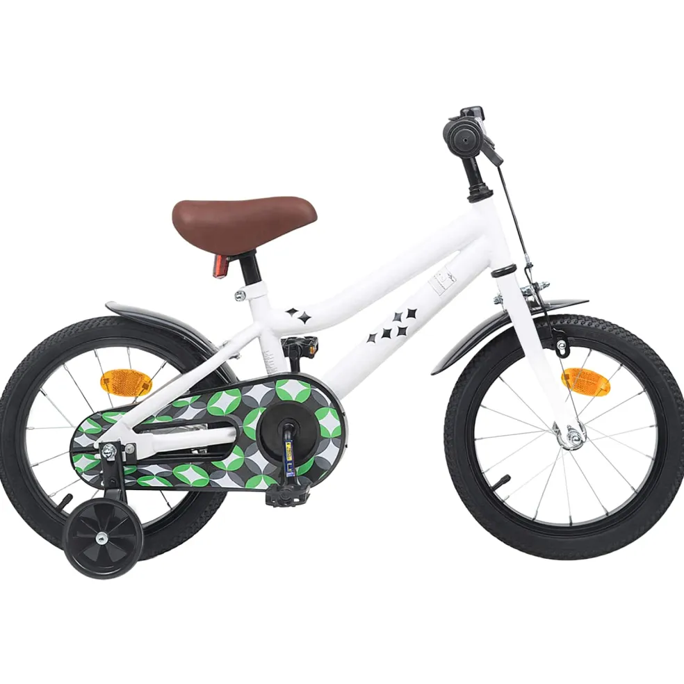 vidaXL Kinderfiets 12 Inch voor 2-4 jaar oud Wit