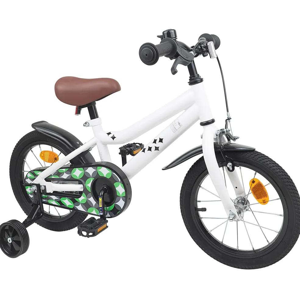 vidaXL Kinderfiets 12 Inch voor 2-4 jaar oud Wit