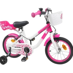 vidaXL Kinderfiets 12 Inch voor 2-4 jaar oud Roze
