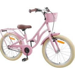 vidaXL Kinderfiets 24 Inch voor 8-12 jaar oud Lichtroze