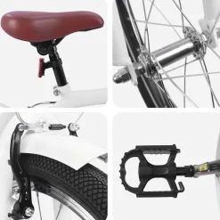 vidaXL Kinderfiets 12 Inch voor 2-4 jaar oud Paars