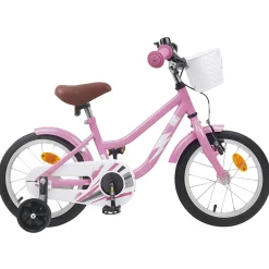 vidaXL Kinderfiets 12 Inch voor 2-4 jaar oud Lichtroze