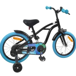 vidaXL Kinderfiets 12 Inch voor 2-4 jaar oud Donkerroze