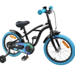 vidaXL Kinderfiets 12 Inch voor 2-4 jaar oud Donkerroze