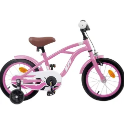 vidaXL Kinderfiets 12 Inch voor 2-4 jaar oud Lichtroze
