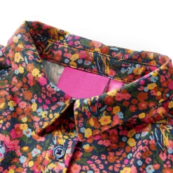 vidaXL Kinderjurk met lange mouwen 104 meerkleurig