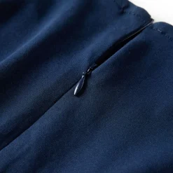 vidaXL Kinderjurk met lange mouwen 116 marineblauw