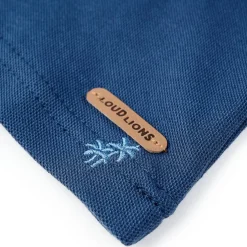 vidaXL Kinderpoloshirt 92 donkerblauw