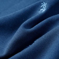 vidaXL Kinderpoloshirt 92 donkerblauw