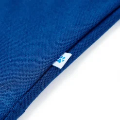 vidaXL Kinderpoloshirt 104 donkerblauw