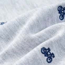 vidaXL Kinderpoloshirt 92 gemêleerd grijs
