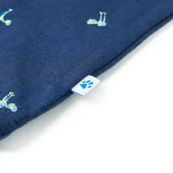 vidaXL Kindershirt 92 donkerblauw