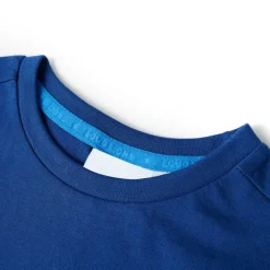 vidaXL Kindershirt 104 donkerblauw