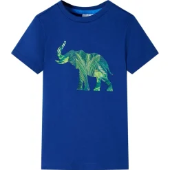 vidaXL Kindershirt 104 donkerblauw