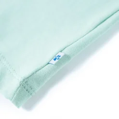 vidaXL Kindershirt 104 lichtmintkleurig