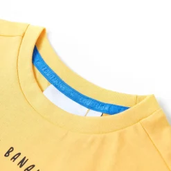 vidaXL Kindershirt 92 lichtokerkleurig