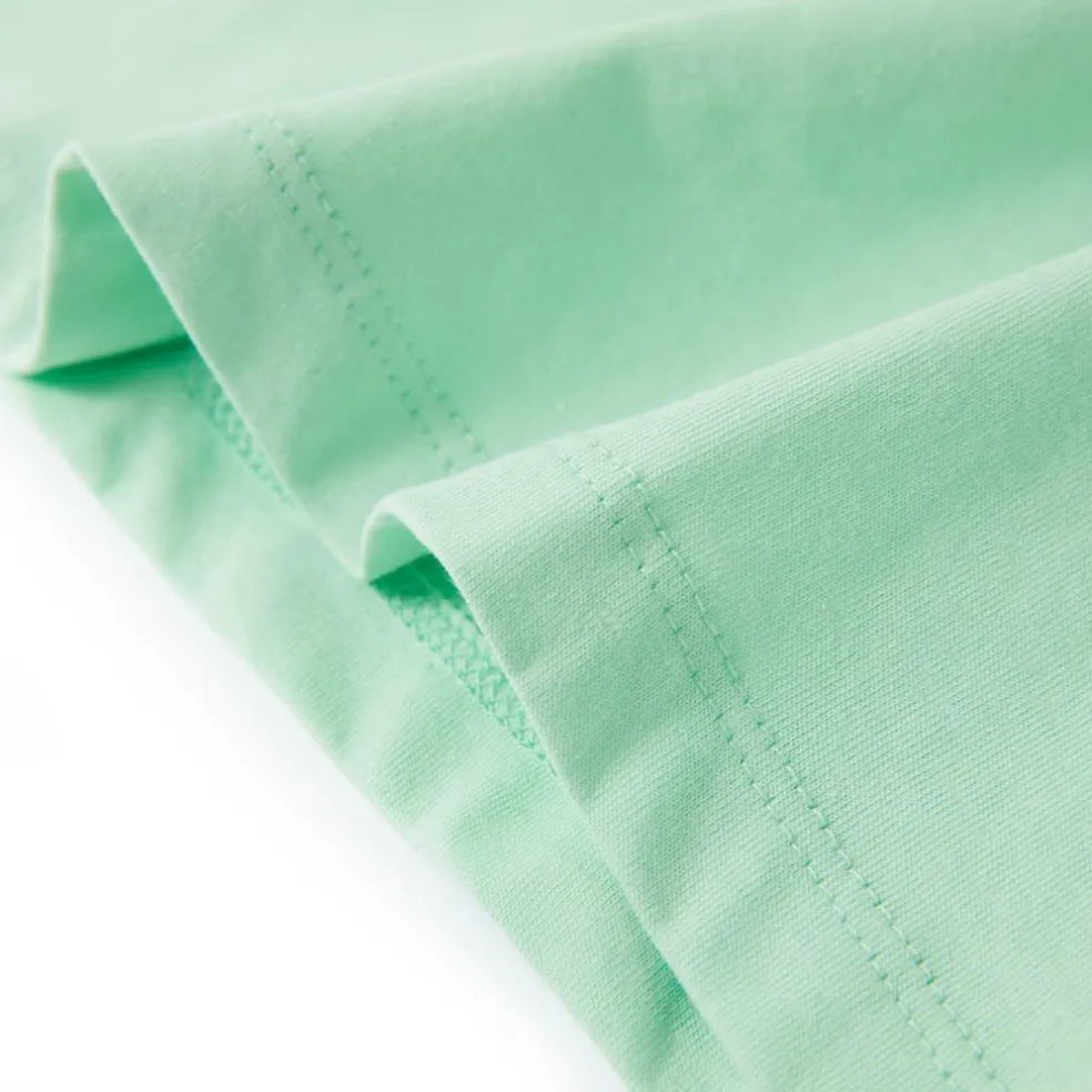vidaXL Kindershirt met korte mouwen 92 lichtgroen