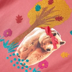 vidaXL Kindershirt met lange mouwen 116 oudroze