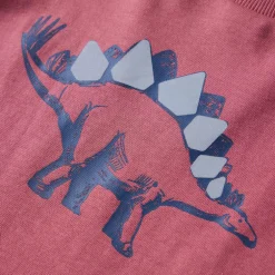 vidaXL Kindershirt met lange mouwen 104 donkerrood