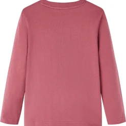 vidaXL Kindershirt met lange mouwen 104 donkerrood