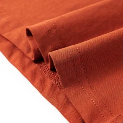 vidaXL Kindershirt met lange mouwen 104 lichtroestkleurig